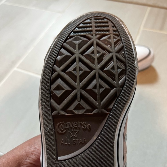 Pale Pink Converse - Picture 4 of 5